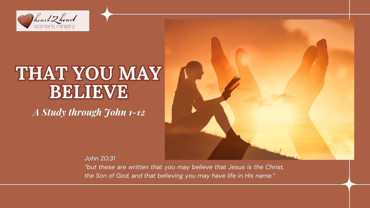 “John 12:1-26”-Lesson 14– 5/14/24-Joy Welsh-Tuesday Women’s Bible Study