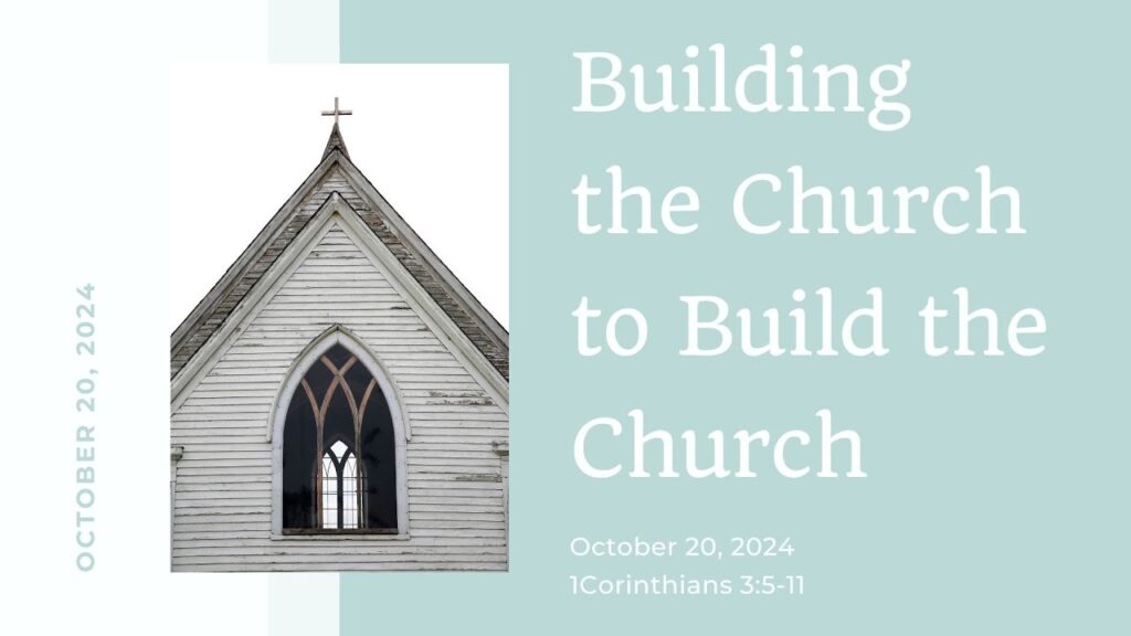 Emphasis on understanding ones calling and contribution to the church