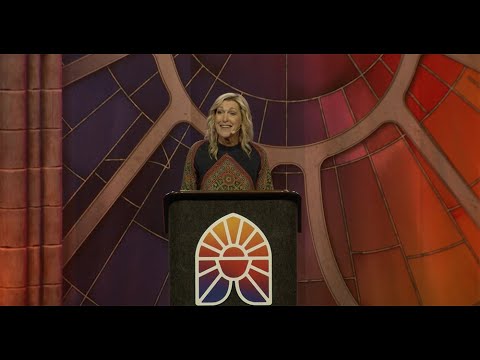 Lisa Brenninkmeyer at the 10th National Eucharistic Congress, Cultivating Community